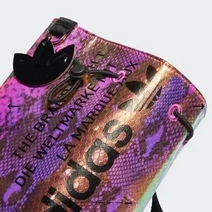 ADIDAS Luxe Iridescent Snakeskin Drawstring Mini Bucket Backpack adidas | Bags | Adidas Luxe Iridescent Snakeskin Drawstring  main image 3